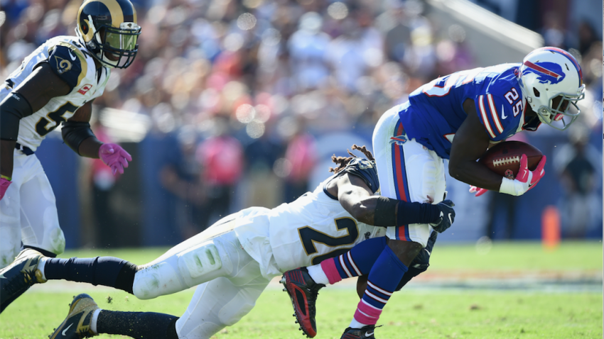 Rams Allow 100-yard rusher