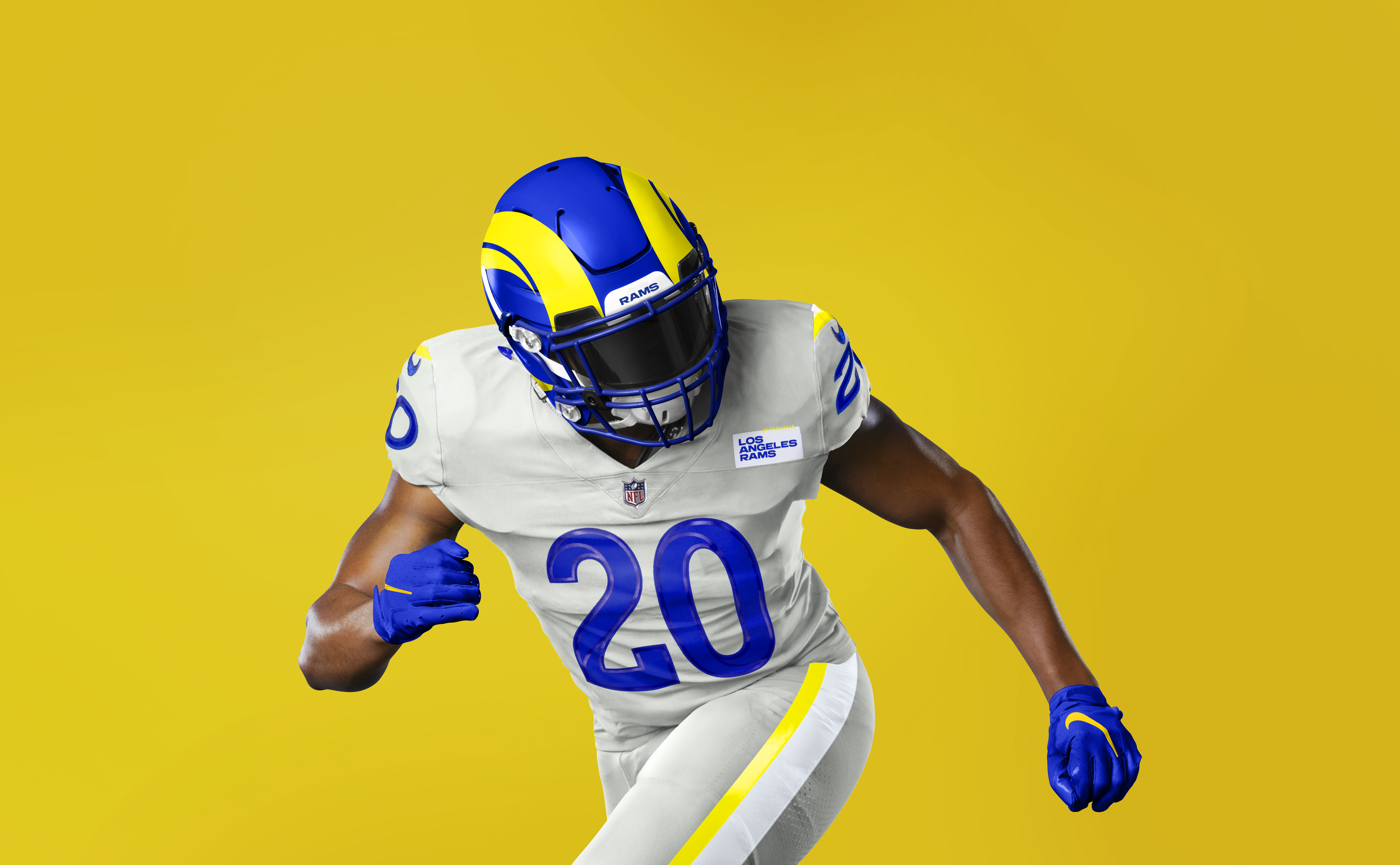 Images: Here Are the Los Angeles Ramsâ Vibrant New Uniforms â NBC Los Angeles