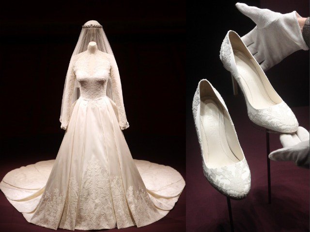 Royal Wedding Dress Exhibition at Buckingham