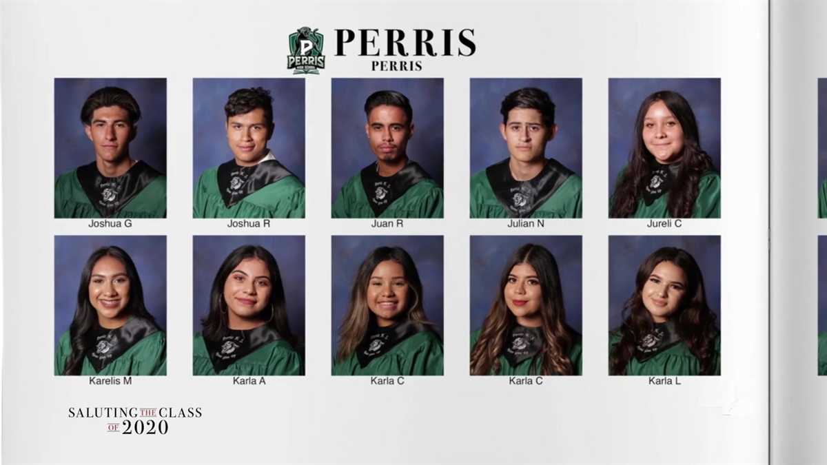 Saluting the Class of 2020 — Perris High School NBC Los Angeles