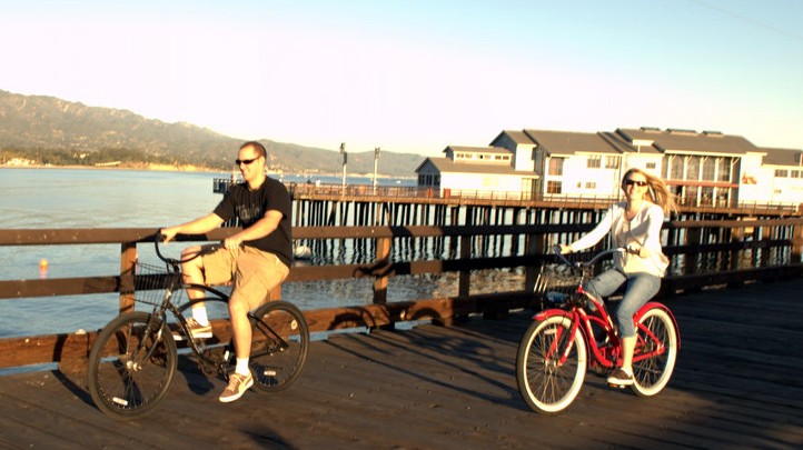 SantaBarbarabikepier