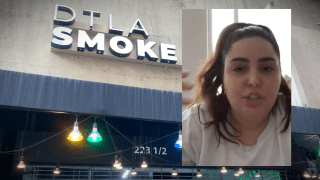 DTLA Smoke Shop owner Natali MIshali