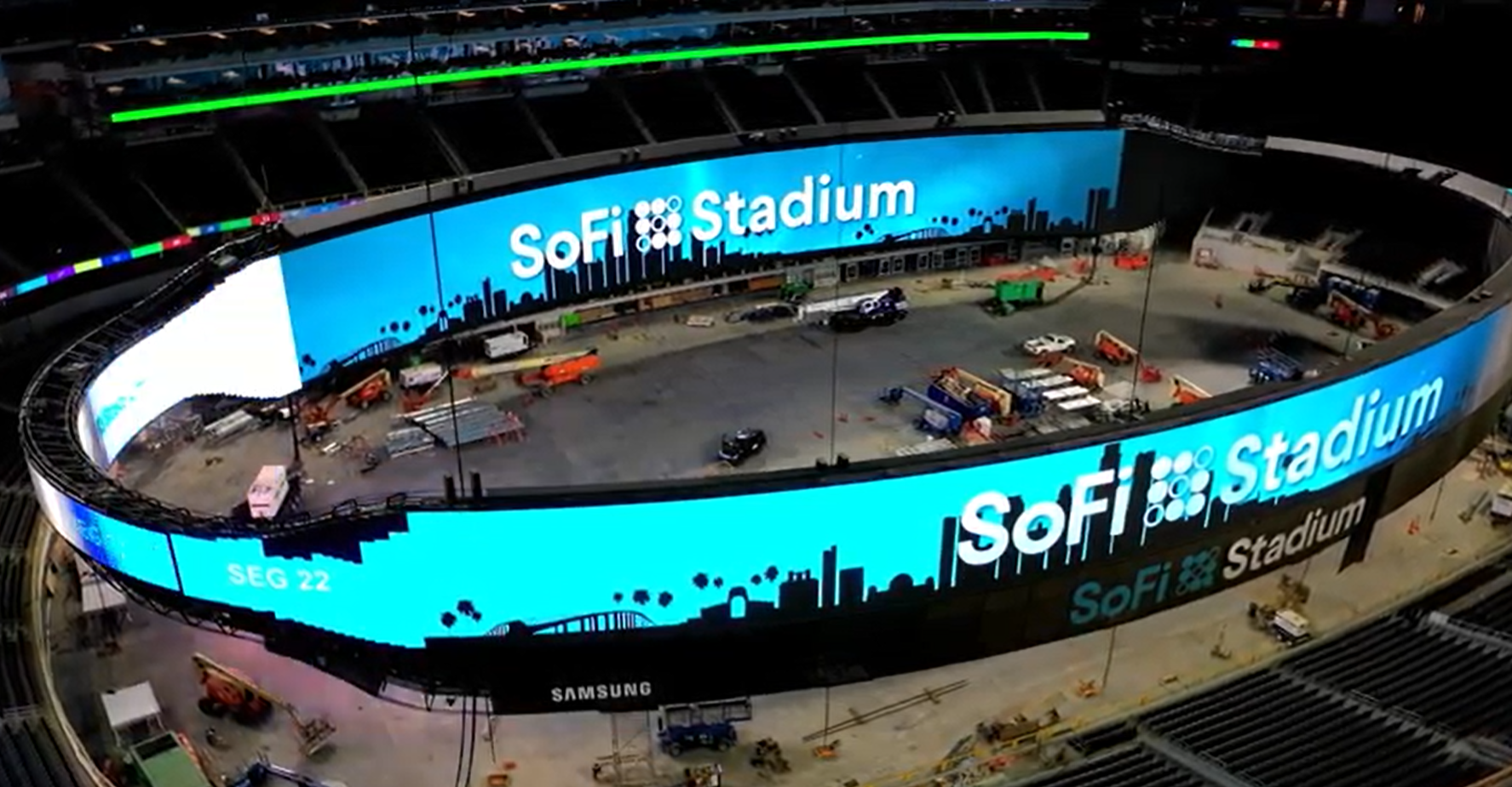 SoFi Stadium: Largest Video Board in Sports Is Complete – NBC Los Angeles