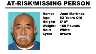 Juan Martinez was last seen on June 17, 2020 in Los Angeles, California, according to the CHP.