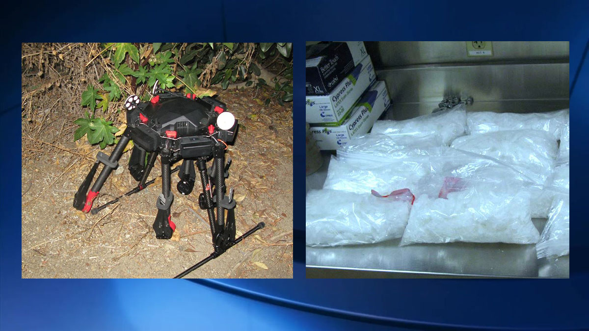 Man Using Drone To Smuggle Meth Across U S Mexico Border Arrested Cbp