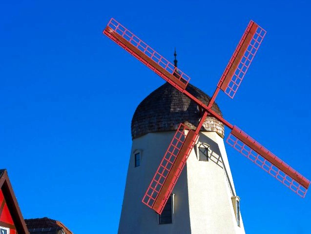 SolvangCAWindmill