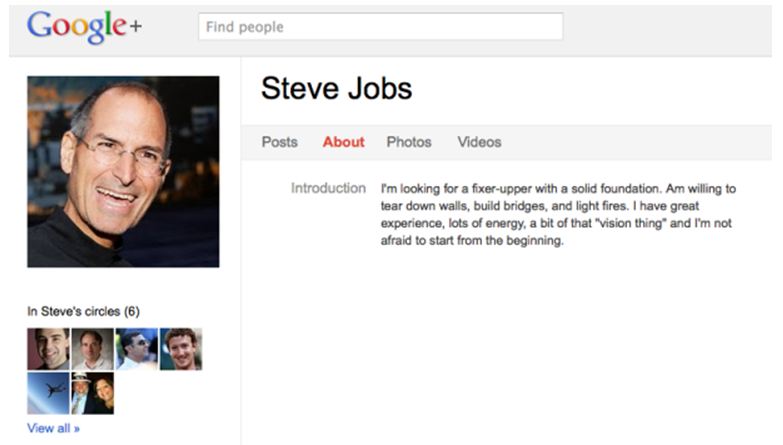 SteveJobsGooglePlus