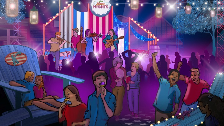 Summer Nights Calico Park Rendering