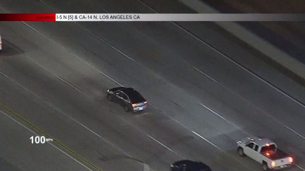 Man Arrested After High Speed Chase In Santa Clarita Nbc Los Angeles 8183