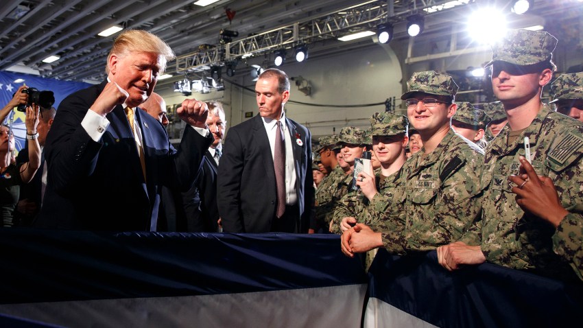 APTOPIX Trump Japan