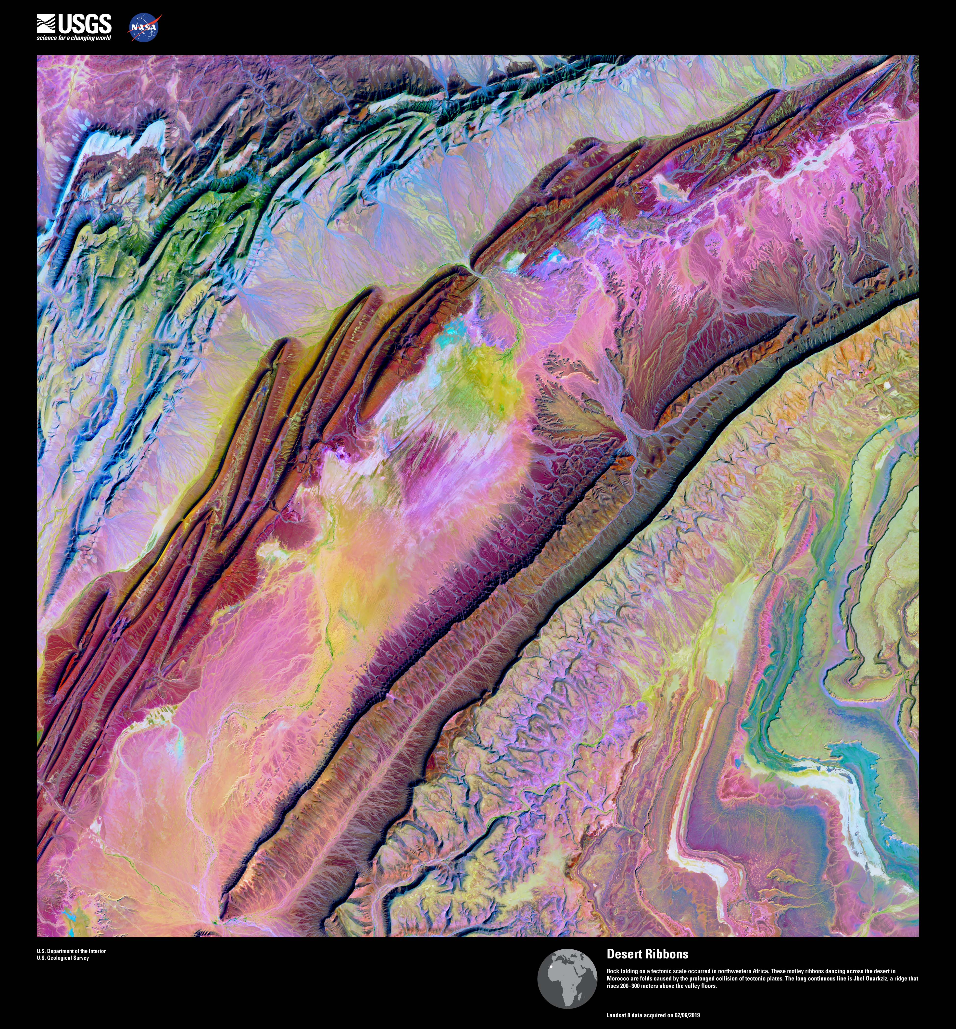 Earth as Art: USGS Images Capture Dramatic Landscapes From High