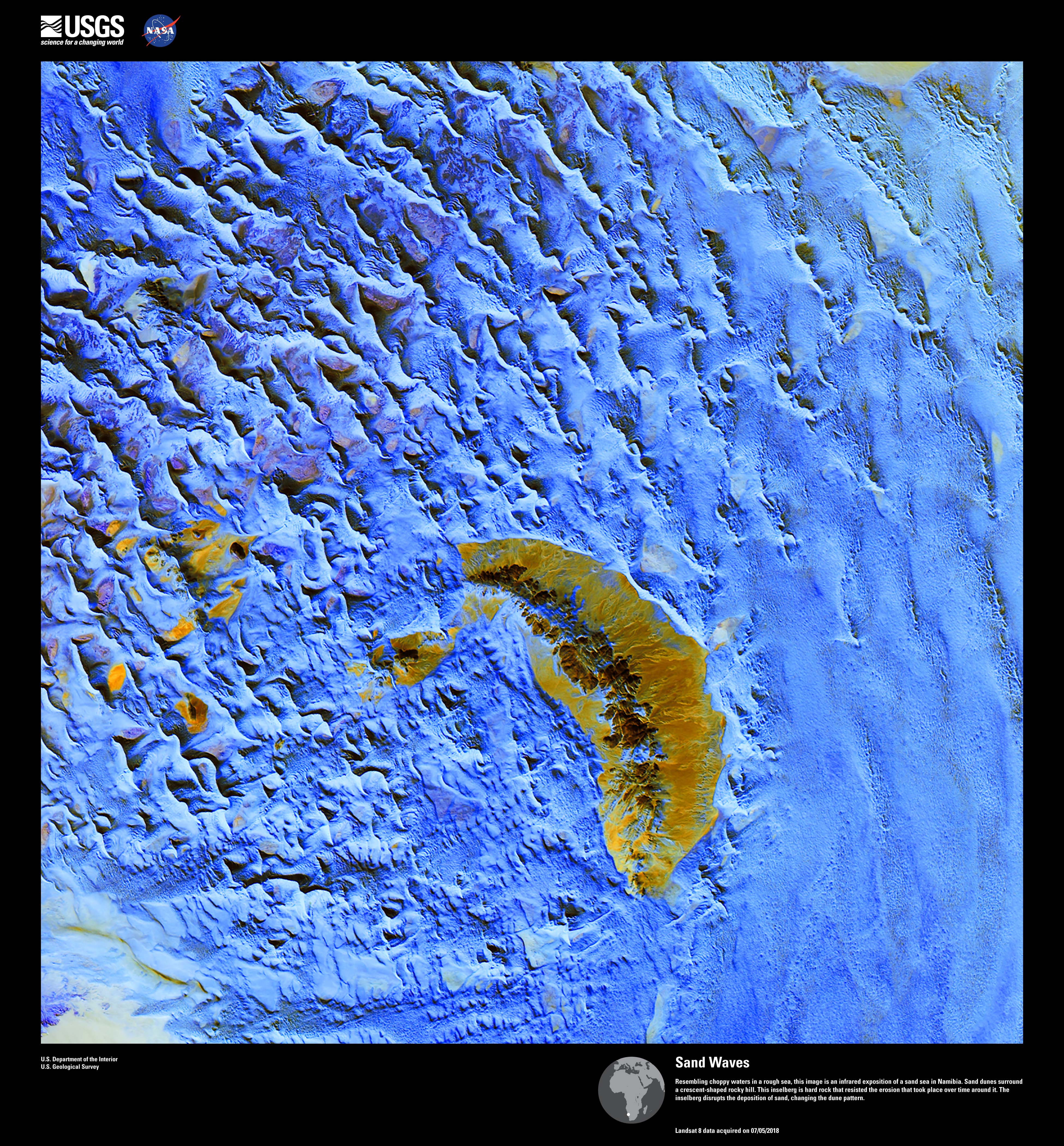 Earth as Art: USGS Images Capture Dramatic Landscapes From High