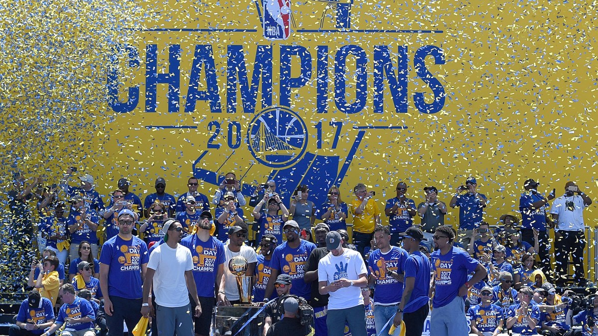 Golden State Warriors drop $430k on champagne in NBA celebration