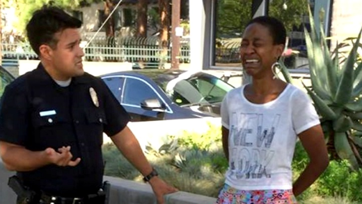 actress daniele watts detained lapd