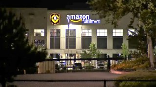 Amazon's fulfillment center in Tracy, California