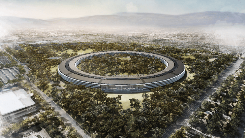Apple's Spaceship Campus Dec. 2011 design