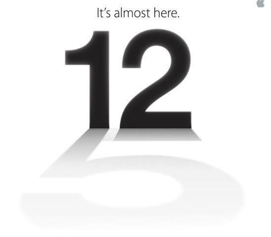 Apple iPhone5 Invite