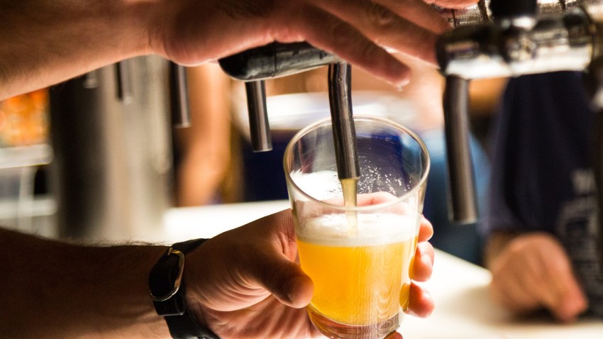 Taste Beers at a Craft Brewery