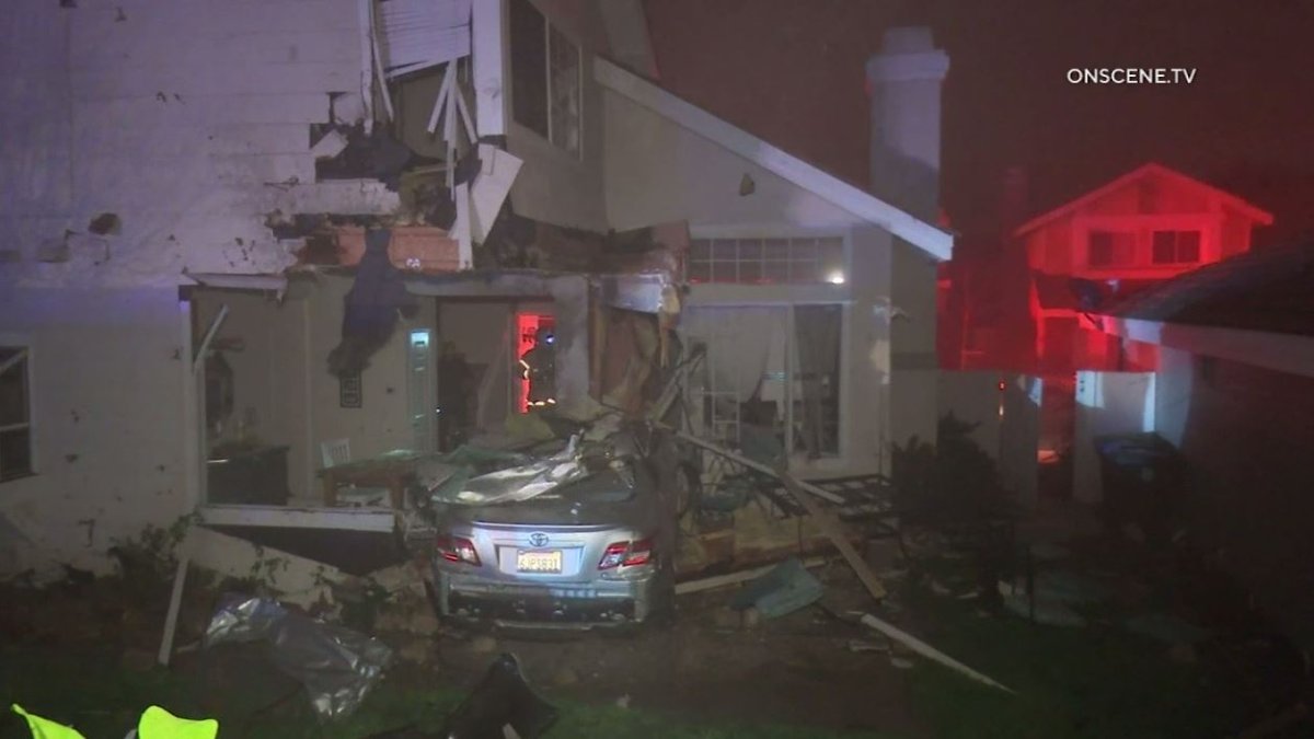 Driver Dead After Crashing Car Into Living Room During Teen Girls ...
