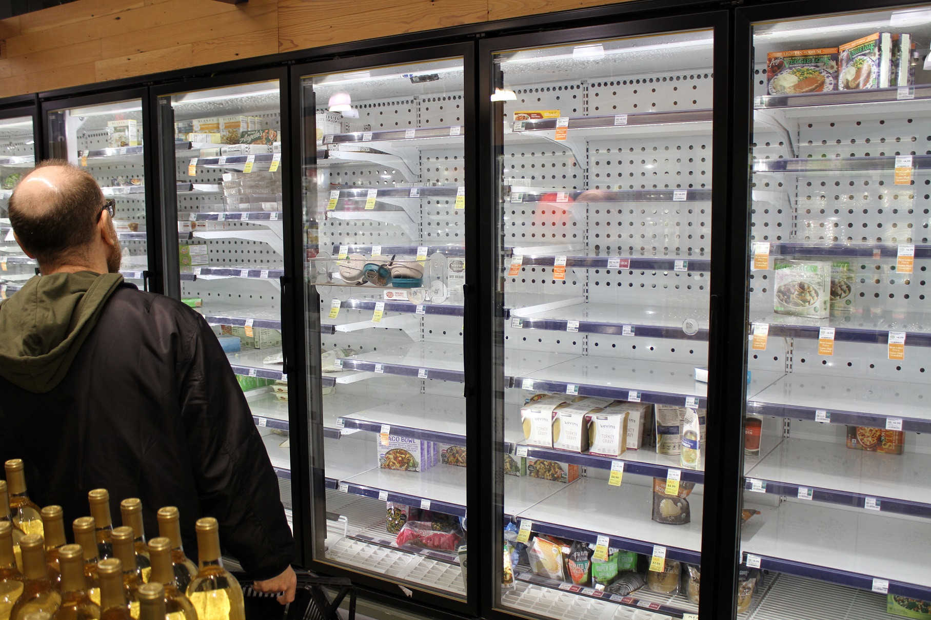 Empty Seats Empty Shelves Scenes From Around Socal