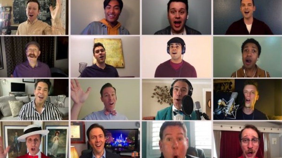 Disneyland’s Dapper Dans Harmonize From Home NBC Los Angeles