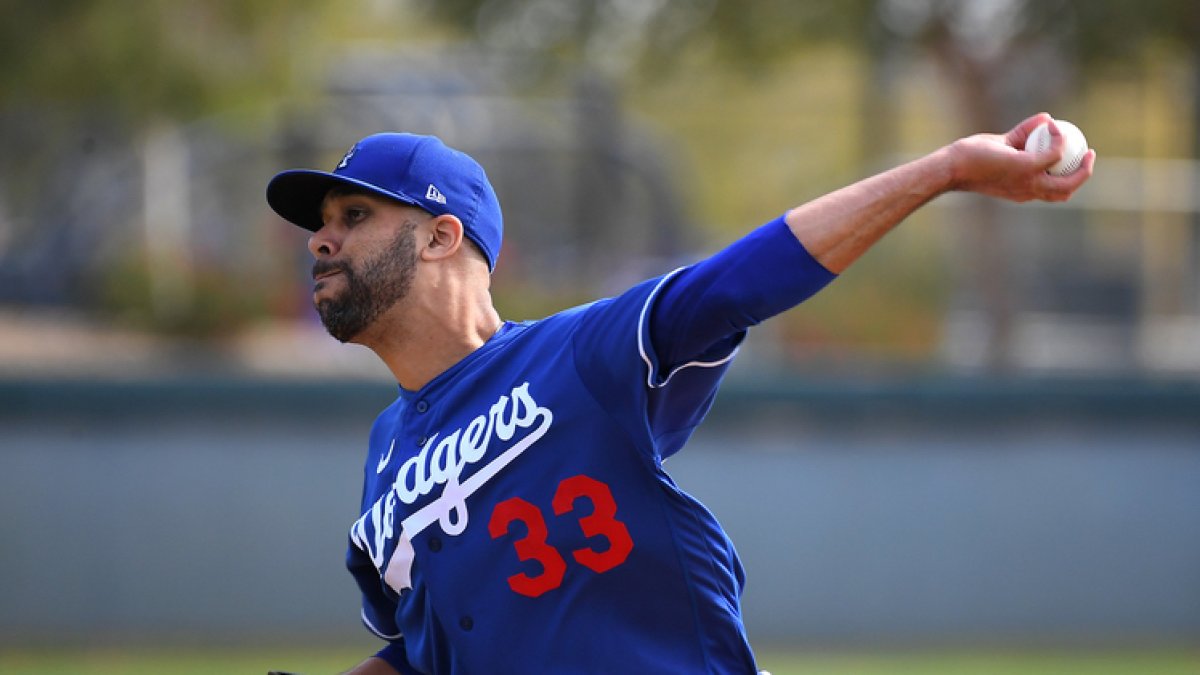 David Price makes 1st spring training appearance for Dodgers