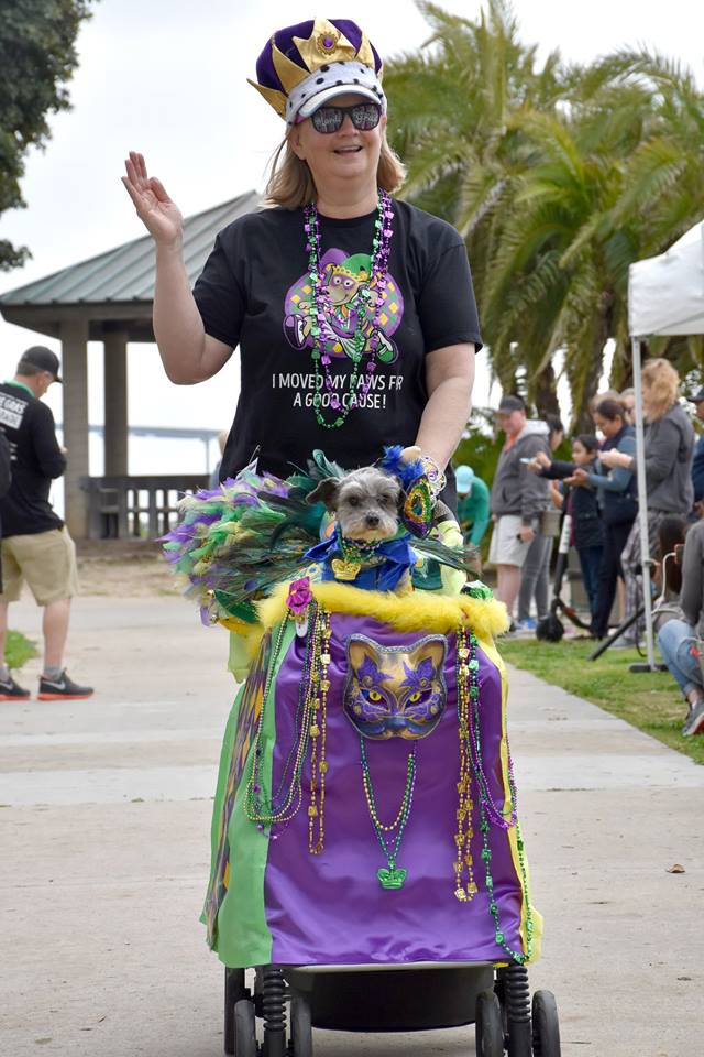 Mighty Mardi Pups Fund Raised Adorably At Doggie Gras