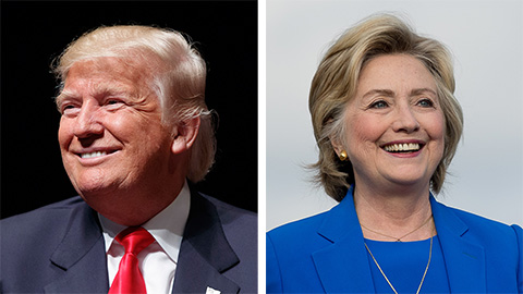 donald trump hillary clinton1
