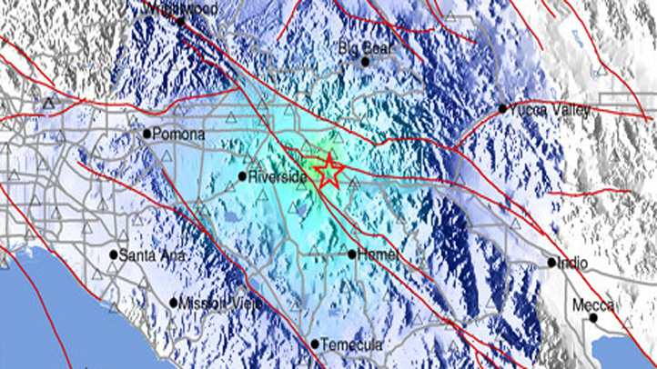 Earthquake today yucaipa california