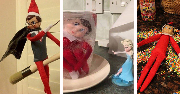 Elf on the Shelf Ideas in Pictures, Plus Where it All Began
