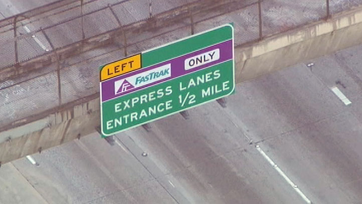 110 freeway express lane fees