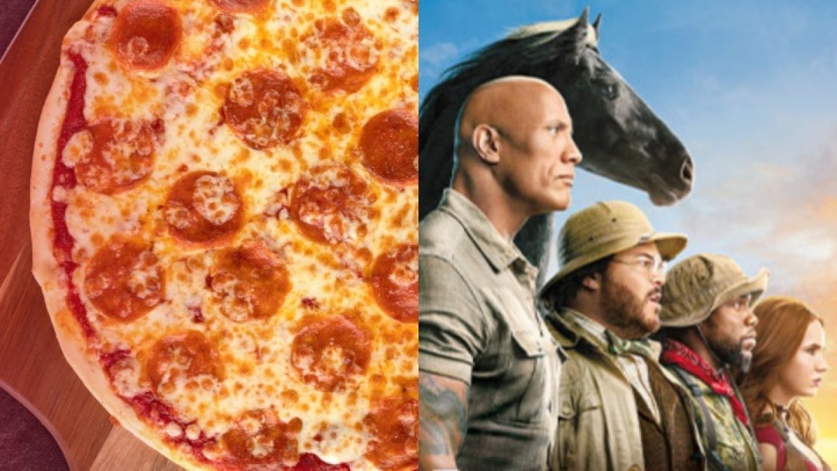 Pizza, a ‘Jumanji’ Deal, and Movie Night at Home NBC Los Angeles