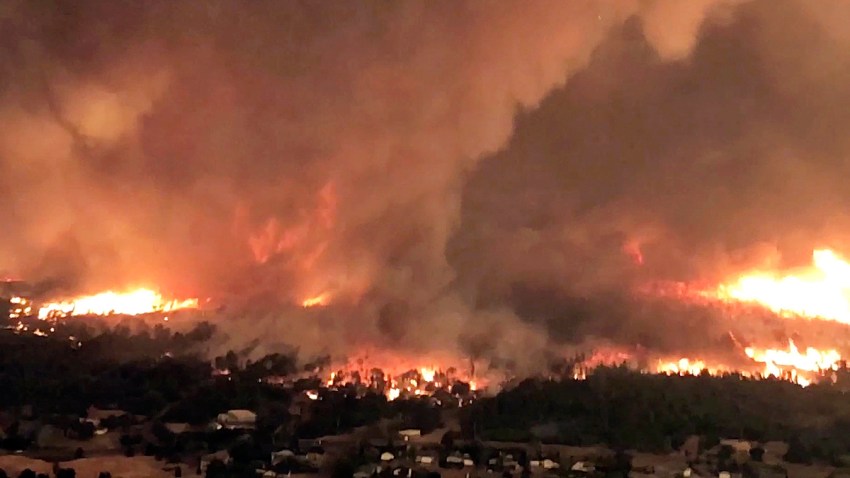 California Wildfire Fire Tornado