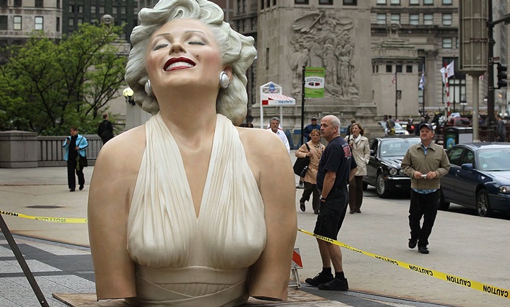 Lawsuit over controversial Marilyn Monroe statue reinstated by appeals  court panel
