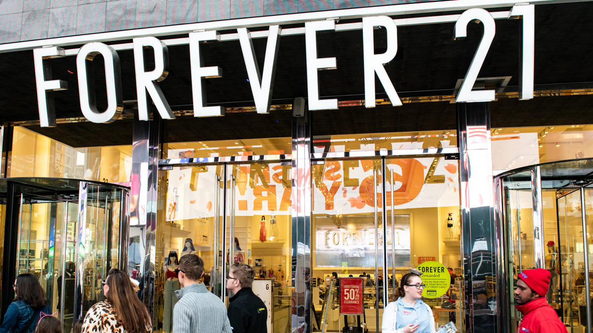 Here's a map of the Forever 21 stores set to close
