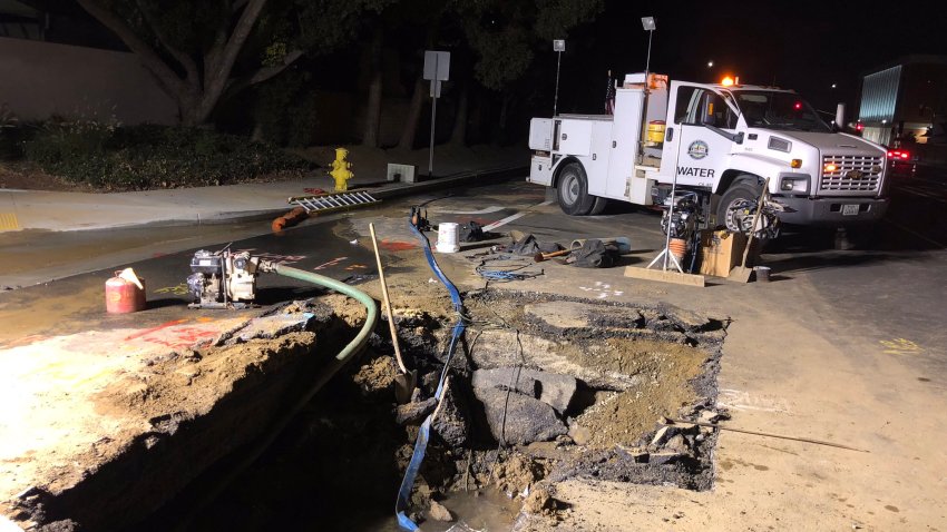 Fullerton Sinkhole Later Pic 09 15 2019