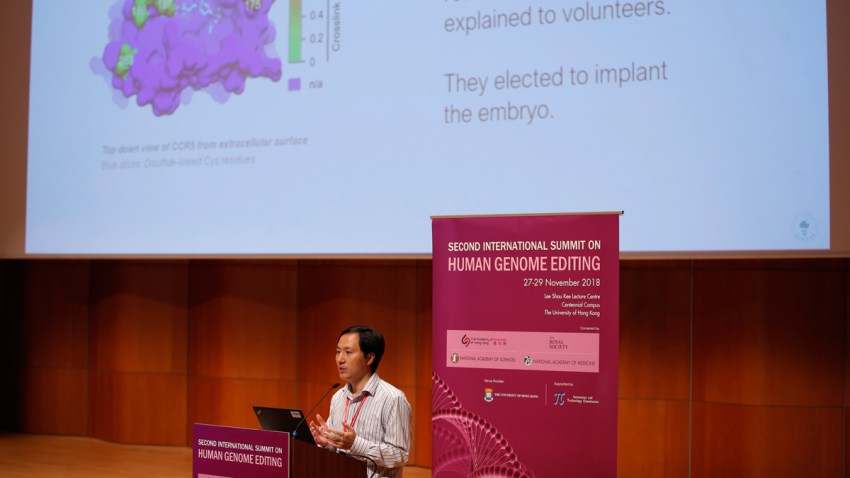 Hong Kong Gene Edited Babies