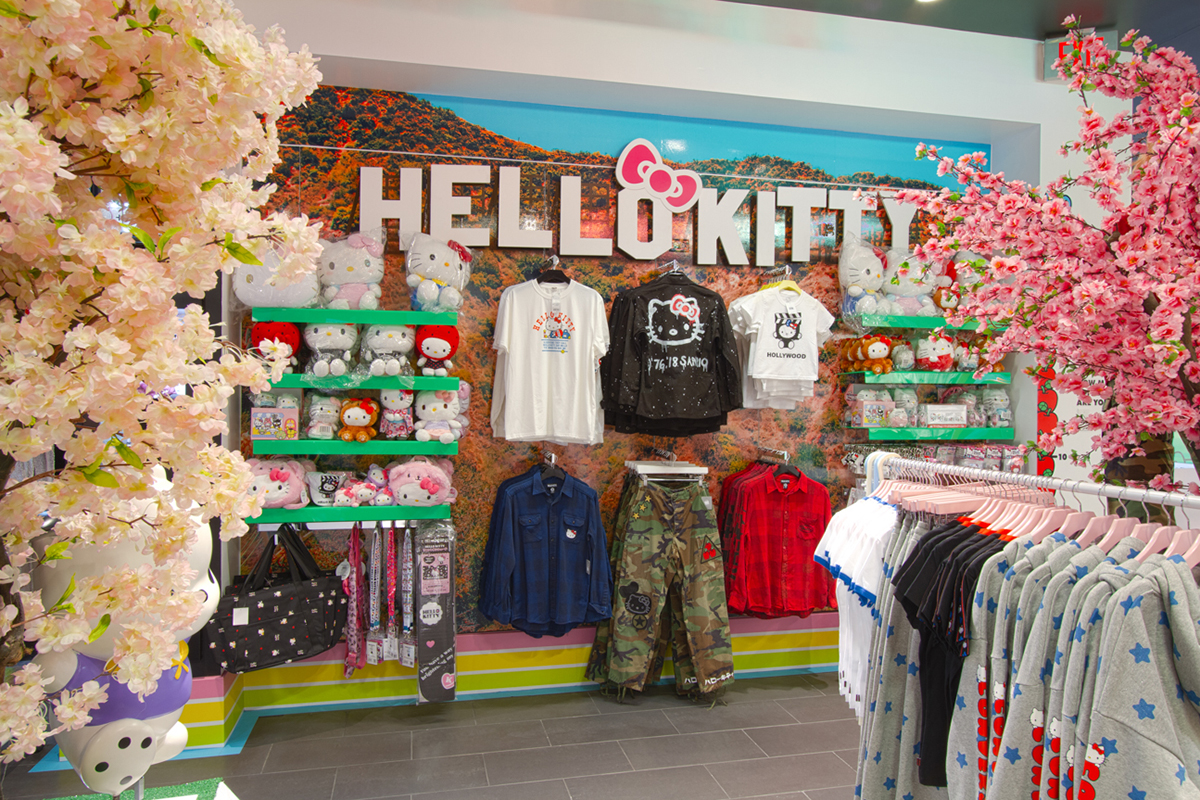 Portfolio: Hello Kitty, Hollywood, Calif. – Visual Merchandising