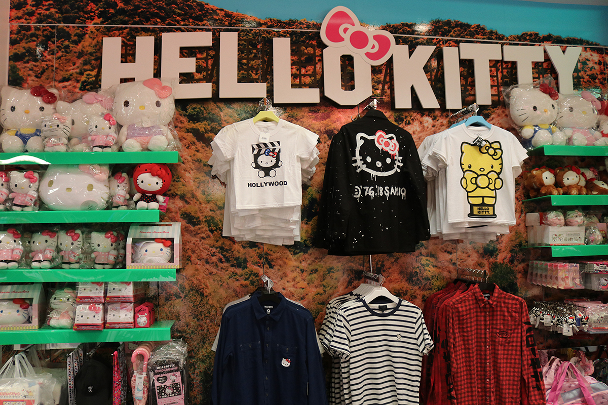 Portfolio: Hello Kitty, Hollywood, Calif. – Visual Merchandising