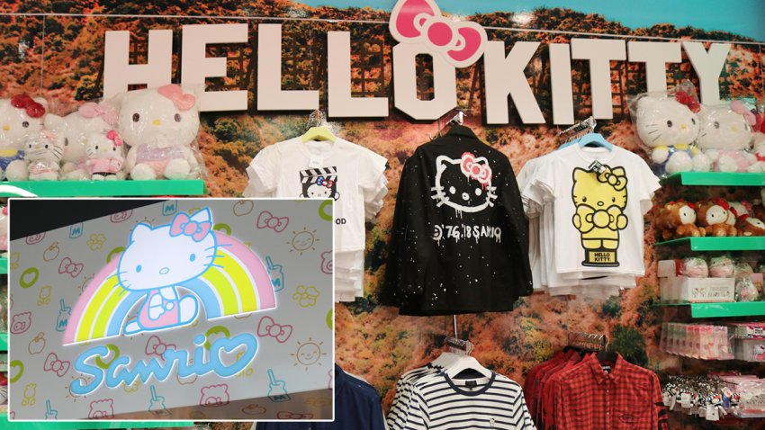 Food Merch And Photo Ops Sanrio Opens New Hello Kitty Hollywood Store Nbc Los Angeles