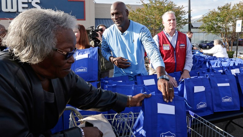 Michael Jordan Returns Home