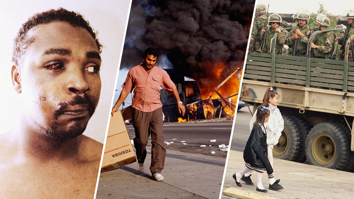 Dramatic Photos of the 1992 LA Riots – NBC Los Angeles