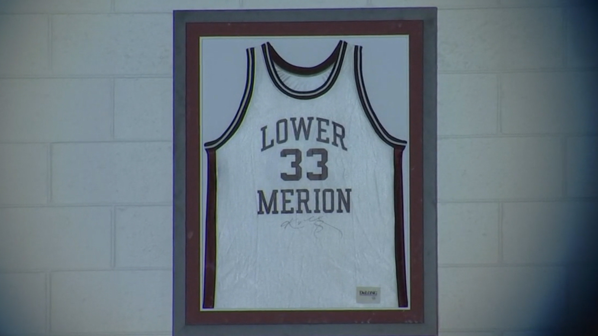 Kobe Bryant’s Stolen Jersey Returned for Ceremony at Lower Merion High ...