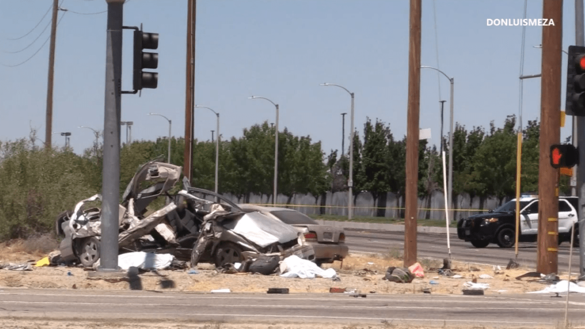 Three of Four Killed in Traffic Crash in Lancaster Identified NBC Los