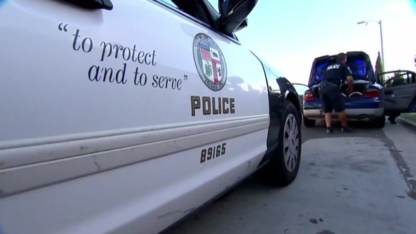 洛杉矶警察局警车(资料图片)(photo:NBCLA)