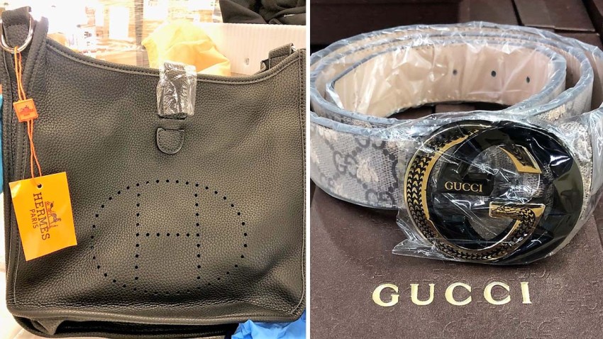 Huge LAX Bust Stops Smuggled Counterfeit Hermes, Louis Vuitton, Gucci Products From Entering US ...