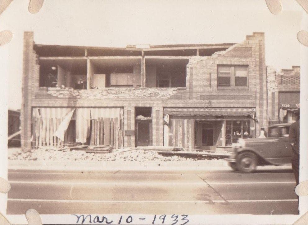 Images Historic Photos Illustrate the Destruction Left Behind by the