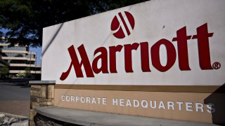 marriot bethesda headquarters sign