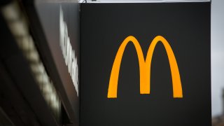 In this Feb. 19, 2018, file photo, a branch of McDonald's is pictured in Bath, England.