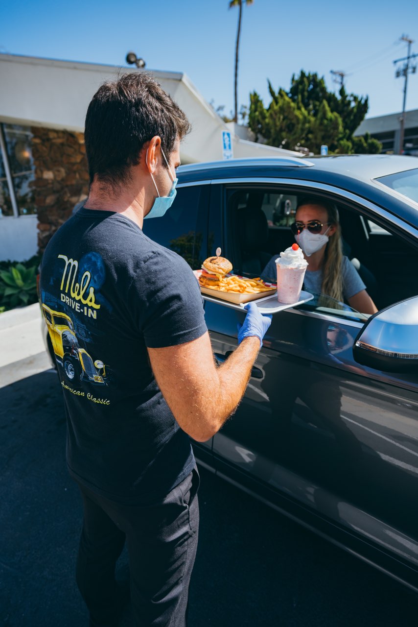 Then and Now See Photos of the Carhop Service at Mel’s Drive In NBC